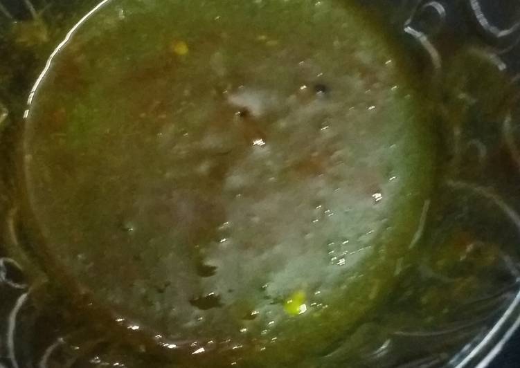 Simple Way to Prepare Homemade Green coriander chutney
