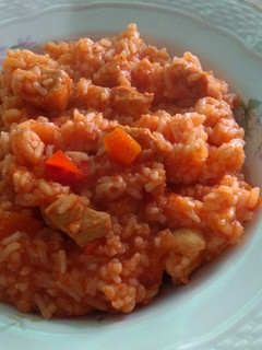 Una foto de Guiso de arroz
