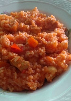 Una foto de Guiso de arroz