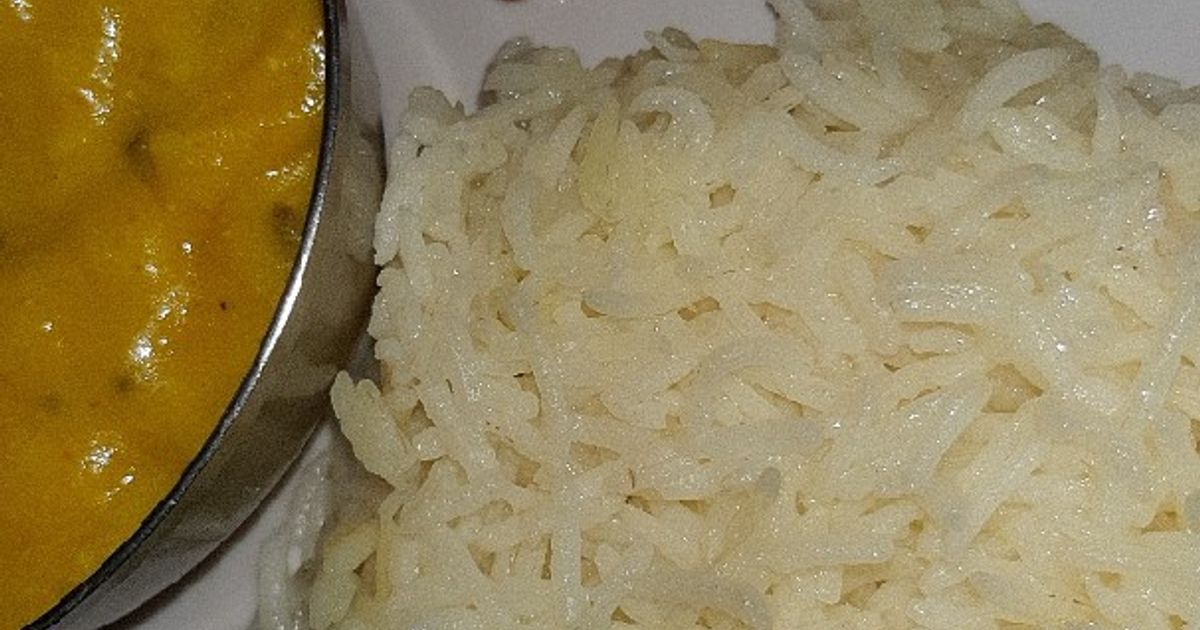 Boiled Rice Recipe by Upma Budhiraja Sweety - Cookpad