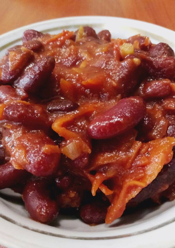 Фасоль в томате с овощами 🍅👍