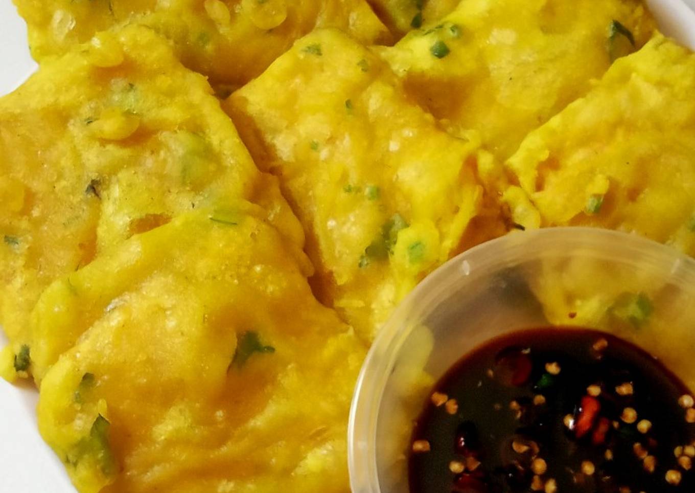 Tempe medoan & sambel kecap