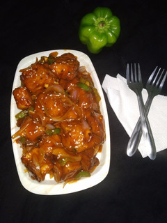 A picture of Paneer chilli.