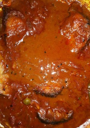 A picture of Fish curry.