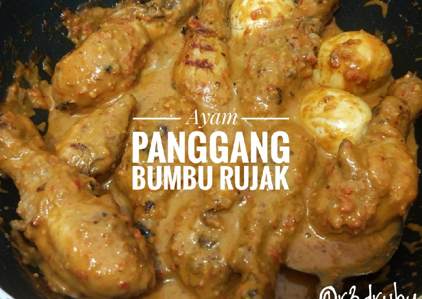 Ayam Panggang Bumbu Rujak