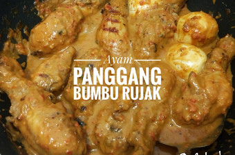 Cara Memasak Ayam Panggang Bumbu Rujak Bunda Pasti Bisa