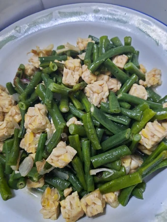 Cara Gampang Menyiapkan Resep 10. Tumis Tempe Kacang Panjang yang Bisa Manjain Lidah Anti Ribet, Mantap Sekali