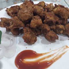A picture of Gobhi popcorn.