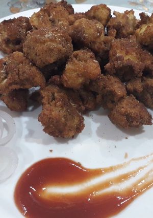 A picture of Gobhi popcorn.