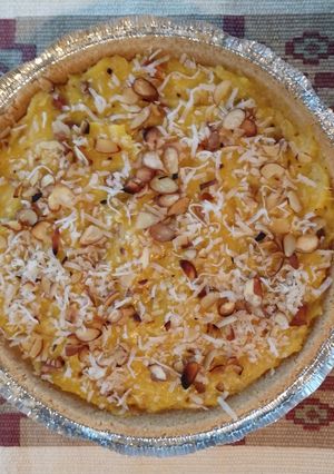 A picture of Almond Joy Pie.