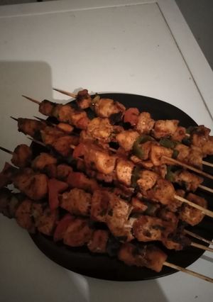 صورة لوصفة بروشات اسكالوب مع بطاطا في الفرن