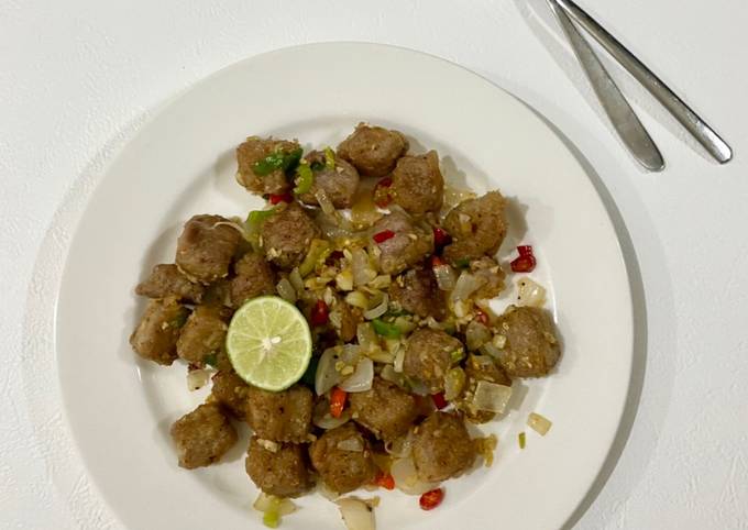 Tuna Goreng Tepung Cabai Garam