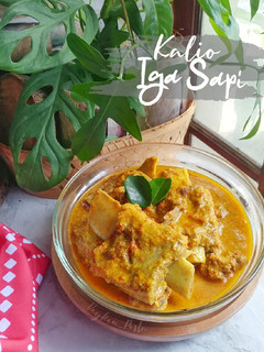 Foto resep (351) Kalio Iga Sapi
