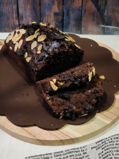 Foto resep Chocolate Banana Bread (Pisang Barangan)