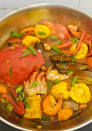 Foto resep Kepiting udang saos padang