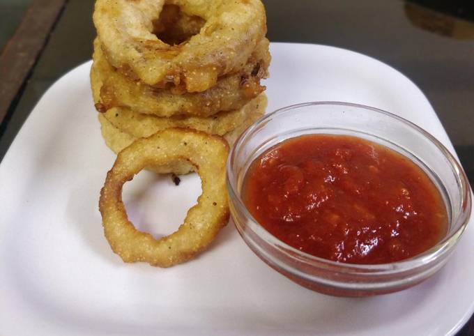 Steps to Prepare Jamie Oliver Onion Rings