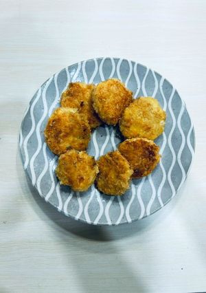 豆腐小魚餅 🐟 的食譜成品照片