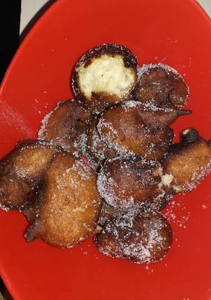 Una foto de Buñuelos de manzana
