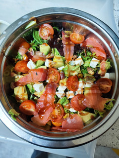 Una foto de Ensalada de aguacate