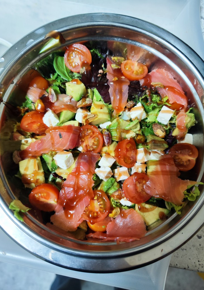 Una foto de Ensalada de aguacate