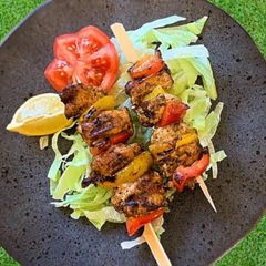 A picture of Chicken Souvlaki.