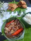 Nasi Gandul Koyor Sapi