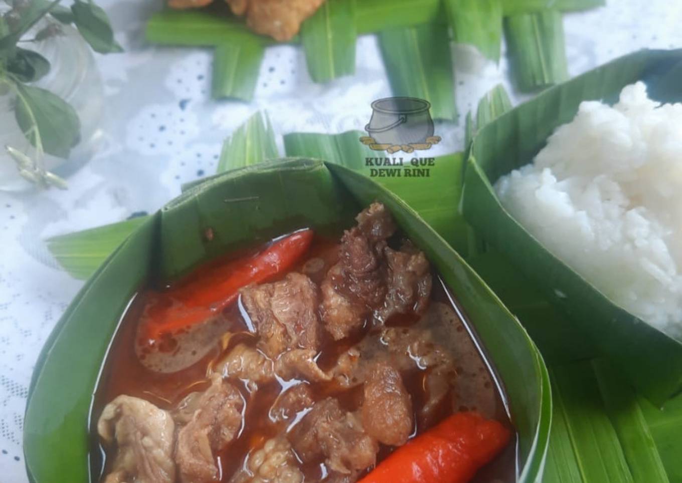 Nasi Gandul Koyor Sapi
