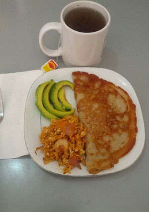 A picture of Potatoe pancake.