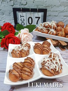 Gambar Lukumades / Donat Yunani (Tanpa uli & telur)