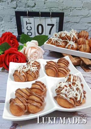Gambar Lukumades / Donat Yunani (Tanpa uli & telur)