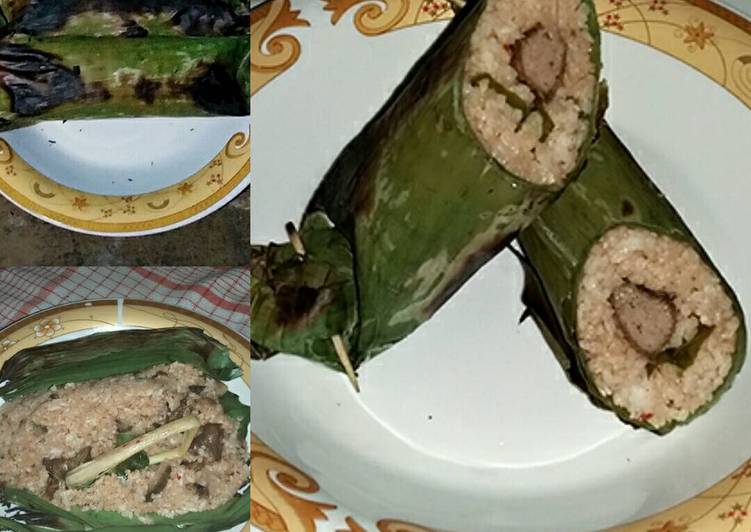 Bagaimana meracik Nasi bakar ati ampela sederhana 👍 yang Bisa Manjain Lidah