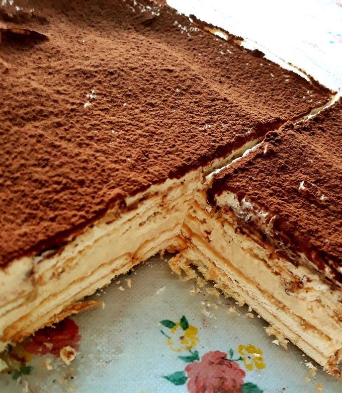 صورة لوصفة حلى النسكافيه البارد
