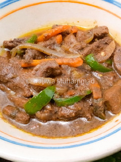 A picture of Liver and kidney sauce.