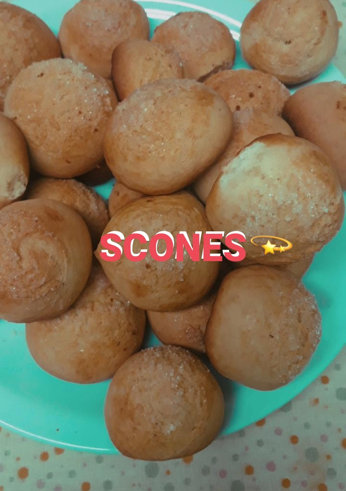 Una foto de Scones dulces