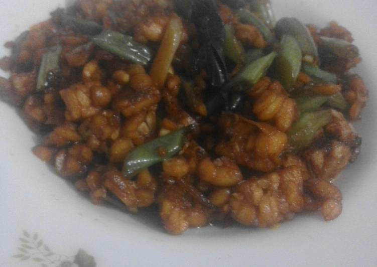 Tumis buncis pedas manis