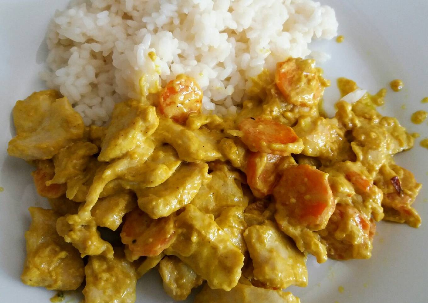 Pollo🍗 al curry