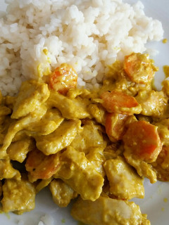 Una foto de Pollo🍗 al curry