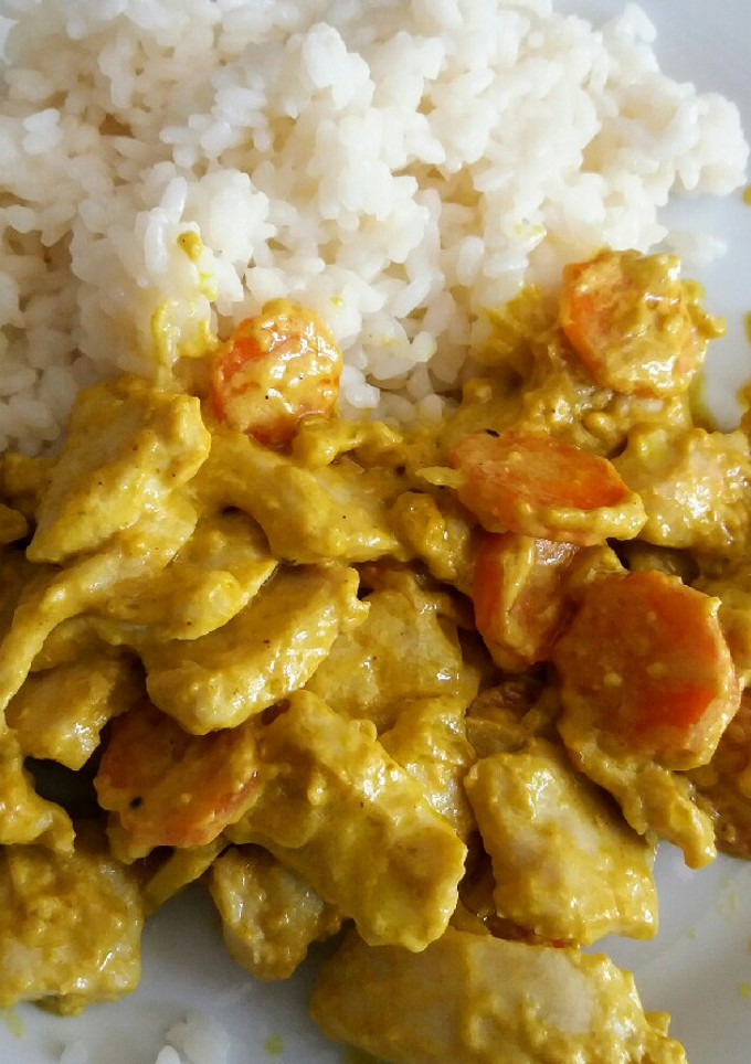 Una foto de Pollo🍗 al curry