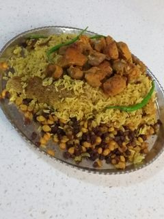 عکسی از دستور مچبوس مرغ کویتی