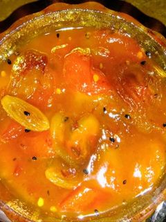 মিক্সড টমেটো চাটনি(Mixed tomato chatni recipe in Bengali) রেসিপির প্রধান ছবি
