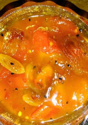 মিক্সড টমেটো চাটনি(Mixed tomato chatni recipe in Bengali) রেসিপির প্রধান ছবি
