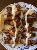 California Farm Crispy Chicken Wings in Blue Cheese Dip