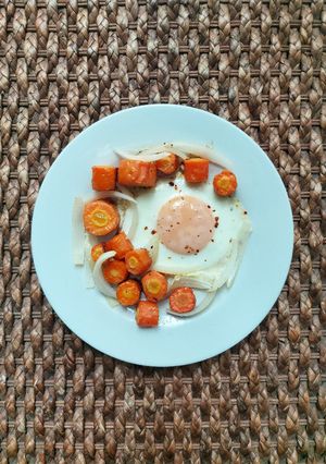 Foto resep Sheet Pan Egg and Veggies