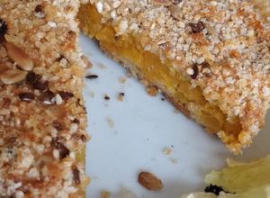 Una foto de Medallones de calabaza rellenos
