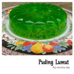 รูปของ Pudding hijau lumut