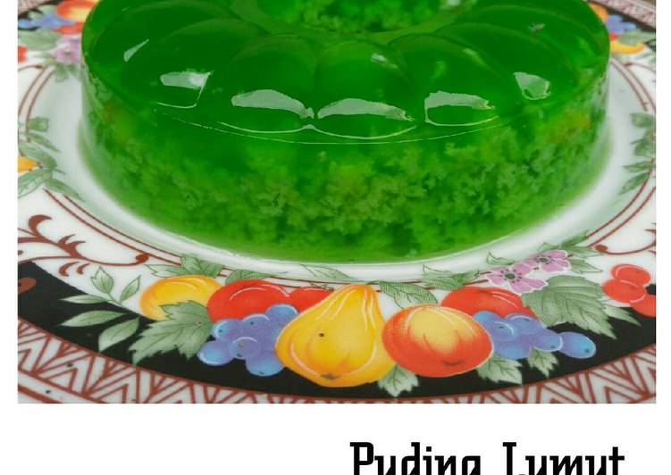 Bumbu Pudding hijau lumut | Cara Buat Pudding hijau lumut Yang Lezat