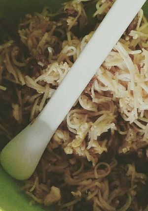 Foto resep Meesua goreng dengan daging dan tahu #mpasi 9m