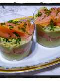 Mousse di Avocado e Salmone