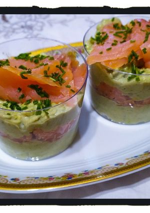 Foto di Mousse di Avocado e Salmone