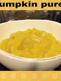 Pumpkin Purée for cakes